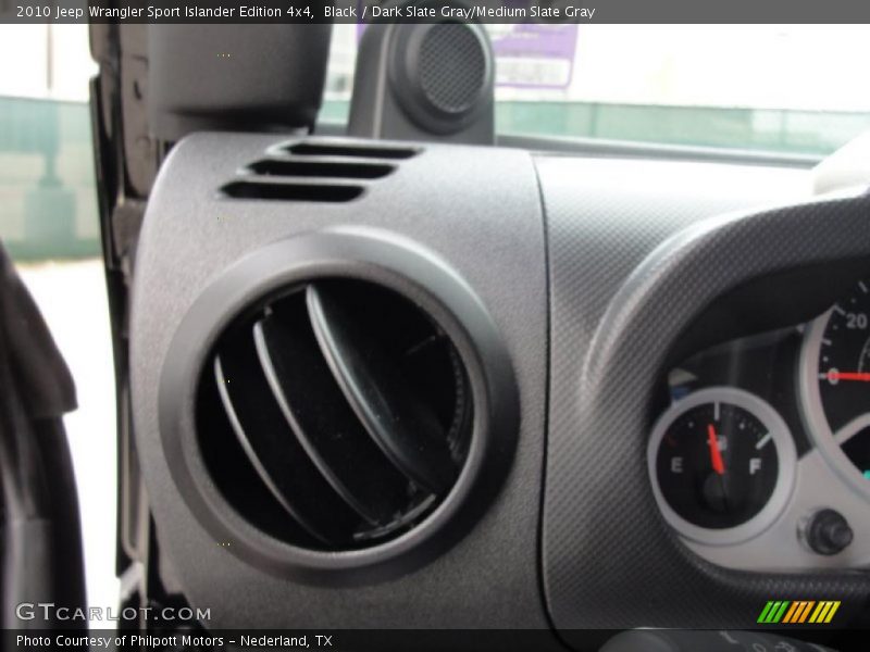 Black / Dark Slate Gray/Medium Slate Gray 2010 Jeep Wrangler Sport Islander Edition 4x4