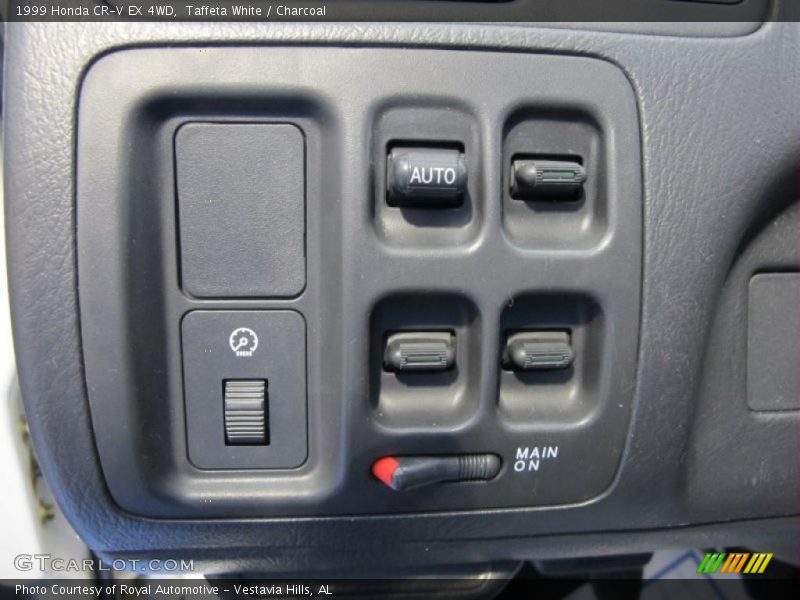 Controls of 1999 CR-V EX 4WD