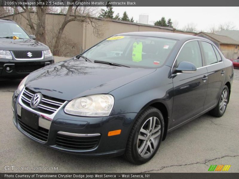 Blue Graphite Metallic / Anthracite Black 2006 Volkswagen Jetta 2.5 Sedan