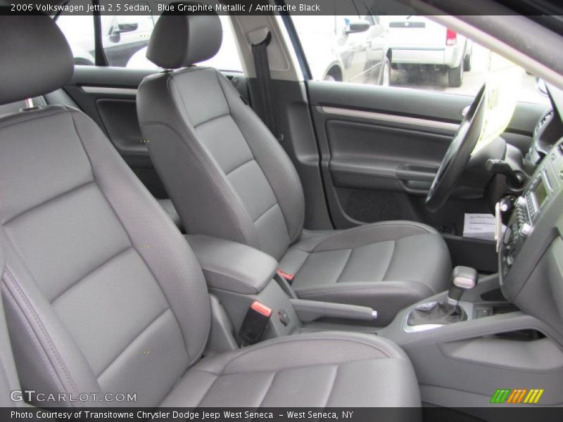  2006 Jetta 2.5 Sedan Anthracite Black Interior