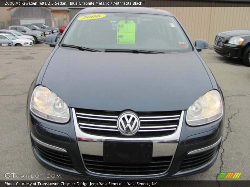 Blue Graphite Metallic / Anthracite Black 2006 Volkswagen Jetta 2.5 Sedan