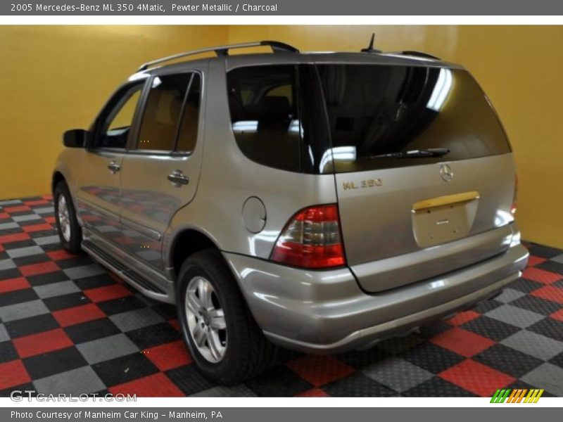 Pewter Metallic / Charcoal 2005 Mercedes-Benz ML 350 4Matic