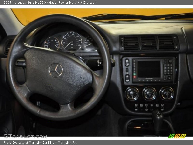 Pewter Metallic / Charcoal 2005 Mercedes-Benz ML 350 4Matic