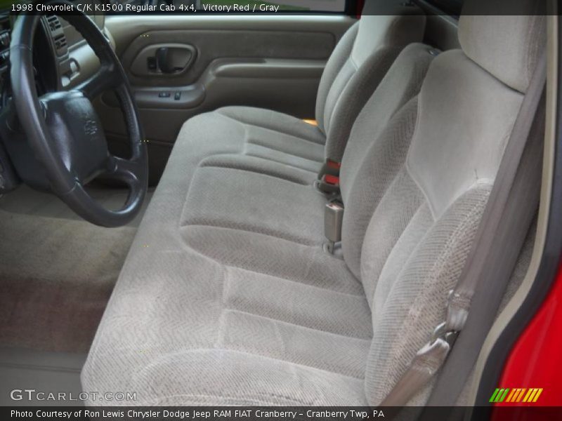 Victory Red / Gray 1998 Chevrolet C/K K1500 Regular Cab 4x4