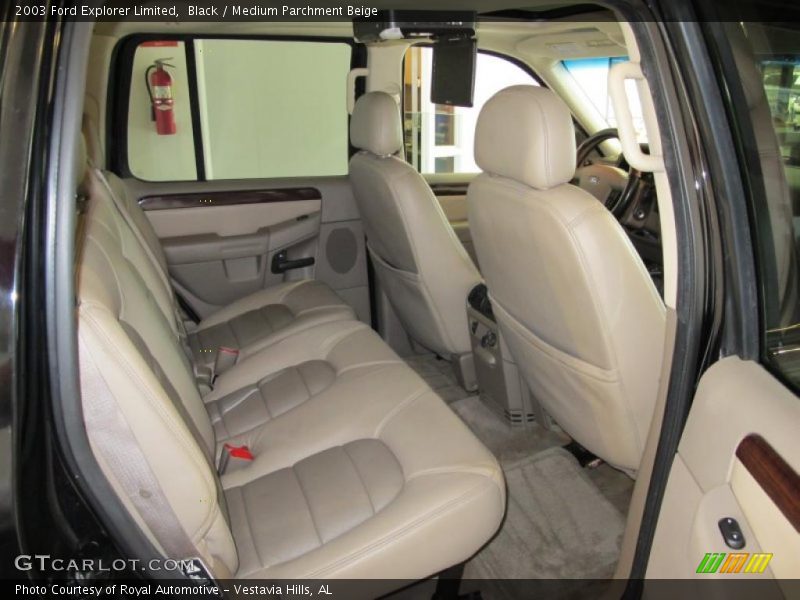 Black / Medium Parchment Beige 2003 Ford Explorer Limited
