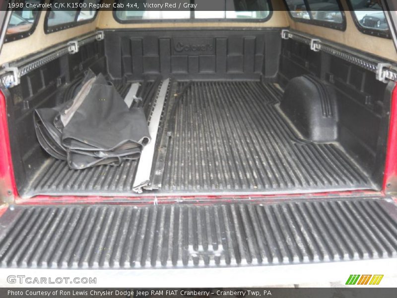 Victory Red / Gray 1998 Chevrolet C/K K1500 Regular Cab 4x4