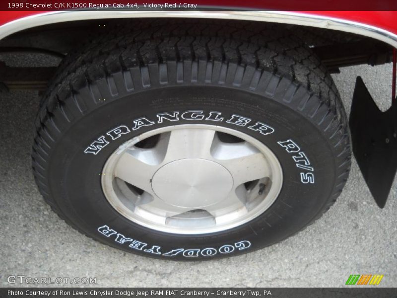 Victory Red / Gray 1998 Chevrolet C/K K1500 Regular Cab 4x4