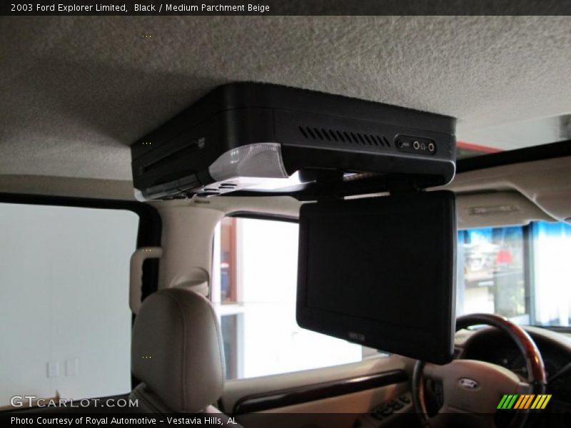 Black / Medium Parchment Beige 2003 Ford Explorer Limited