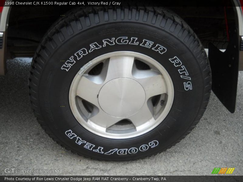 Victory Red / Gray 1998 Chevrolet C/K K1500 Regular Cab 4x4