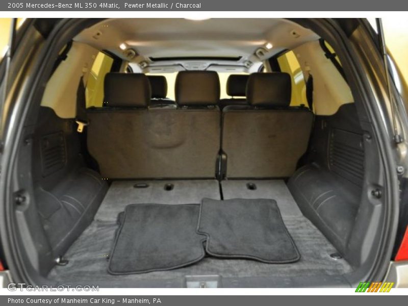 Pewter Metallic / Charcoal 2005 Mercedes-Benz ML 350 4Matic