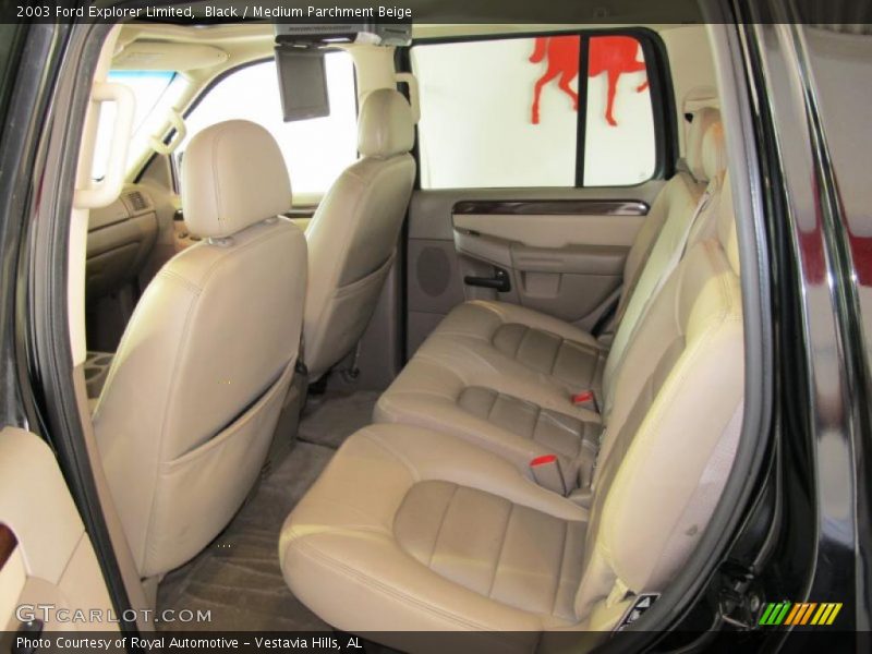 Black / Medium Parchment Beige 2003 Ford Explorer Limited