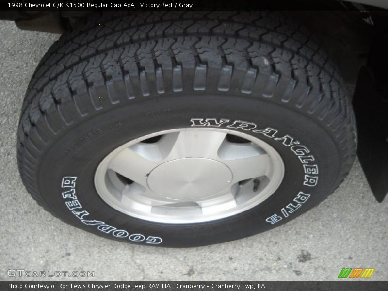 Victory Red / Gray 1998 Chevrolet C/K K1500 Regular Cab 4x4