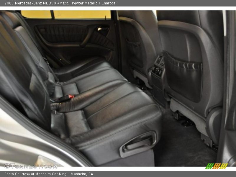 Pewter Metallic / Charcoal 2005 Mercedes-Benz ML 350 4Matic