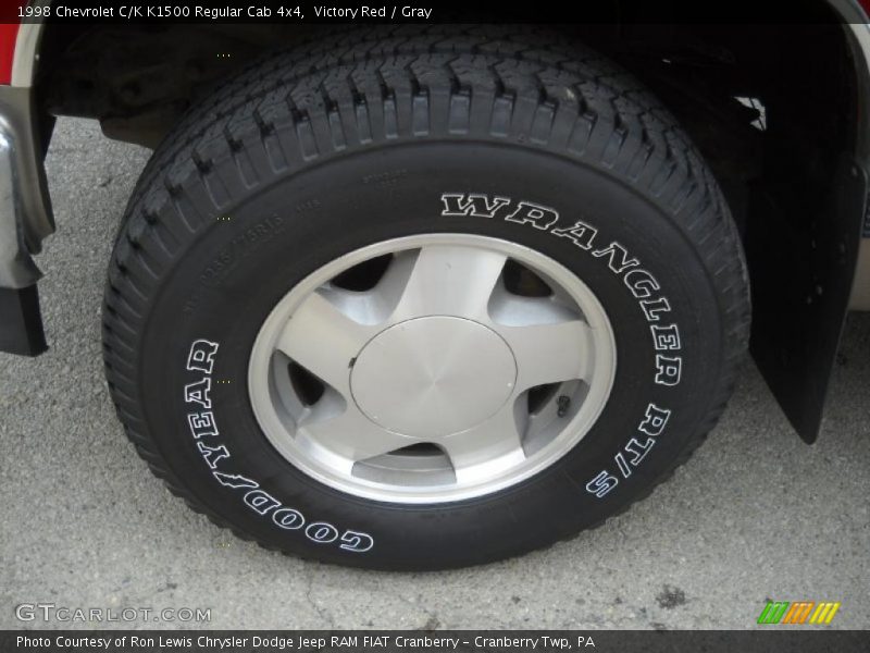 Victory Red / Gray 1998 Chevrolet C/K K1500 Regular Cab 4x4