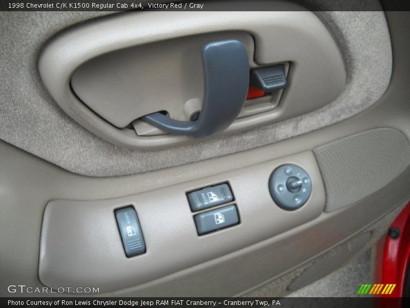 Victory Red / Gray 1998 Chevrolet C/K K1500 Regular Cab 4x4