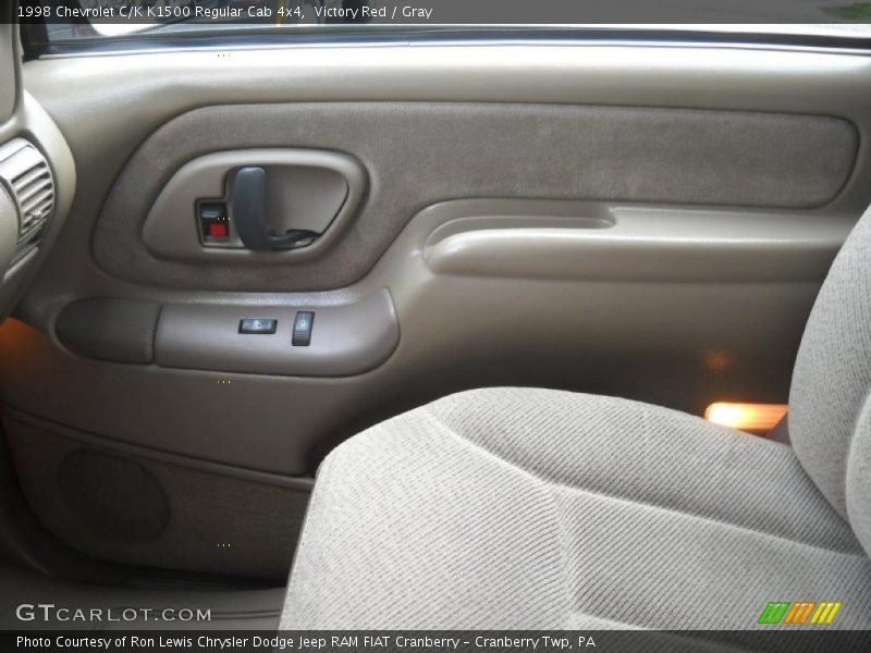 Victory Red / Gray 1998 Chevrolet C/K K1500 Regular Cab 4x4