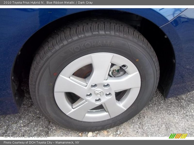 Blue Ribbon Metallic / Dark Gray 2010 Toyota Prius Hybrid IV