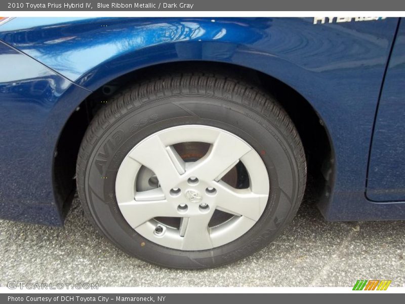 Blue Ribbon Metallic / Dark Gray 2010 Toyota Prius Hybrid IV