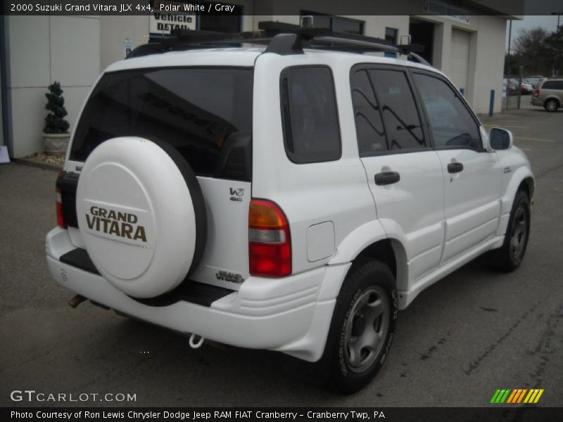 Polar White / Gray 2000 Suzuki Grand Vitara JLX 4x4