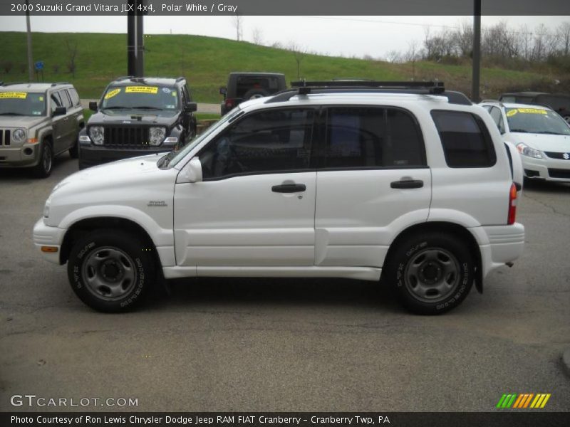 Polar White / Gray 2000 Suzuki Grand Vitara JLX 4x4