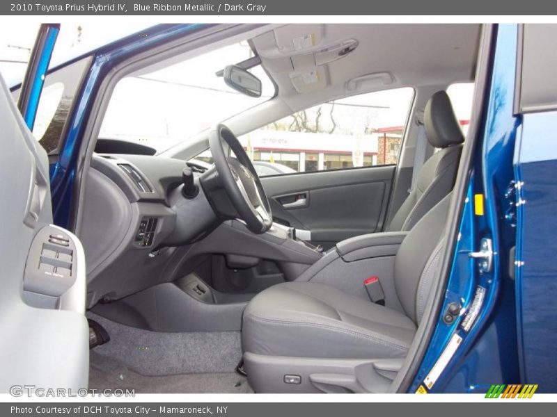 Blue Ribbon Metallic / Dark Gray 2010 Toyota Prius Hybrid IV