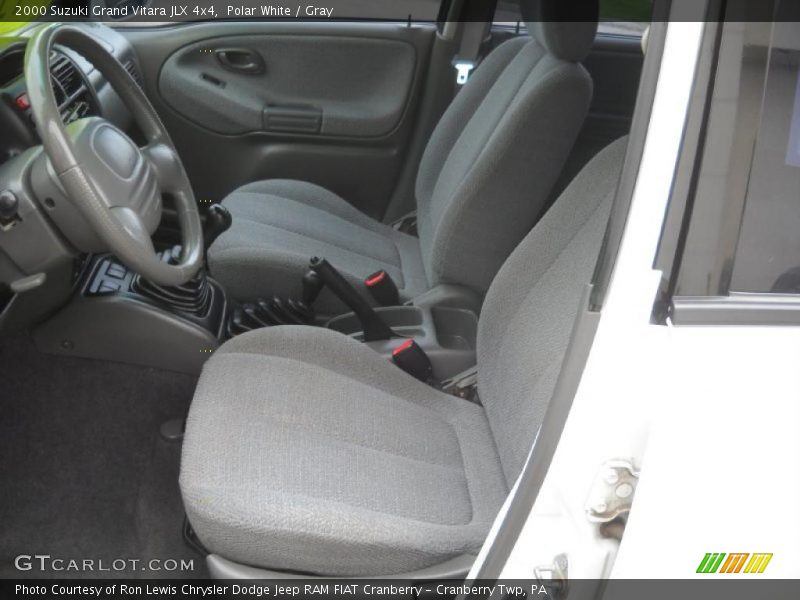 Polar White / Gray 2000 Suzuki Grand Vitara JLX 4x4