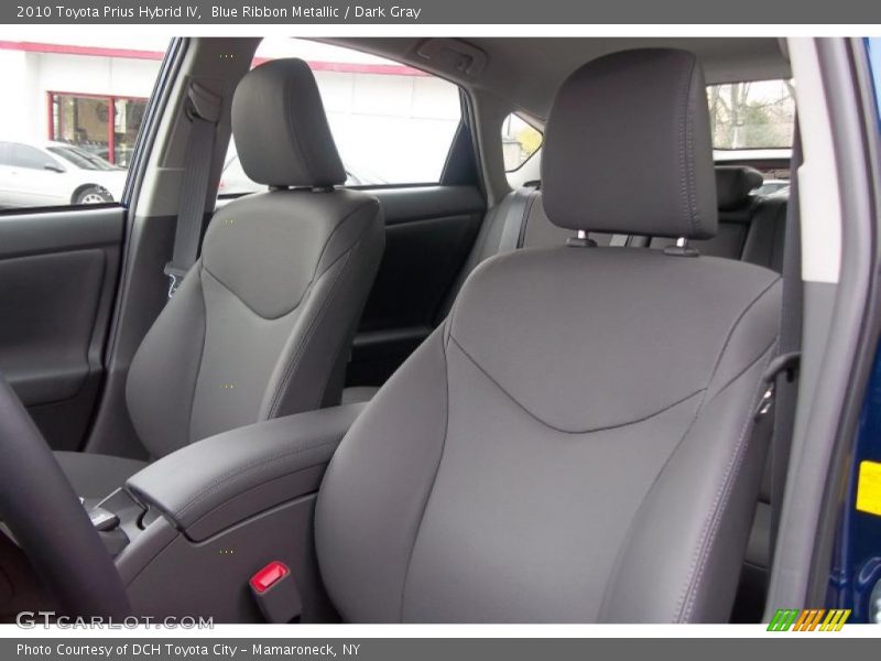 Blue Ribbon Metallic / Dark Gray 2010 Toyota Prius Hybrid IV