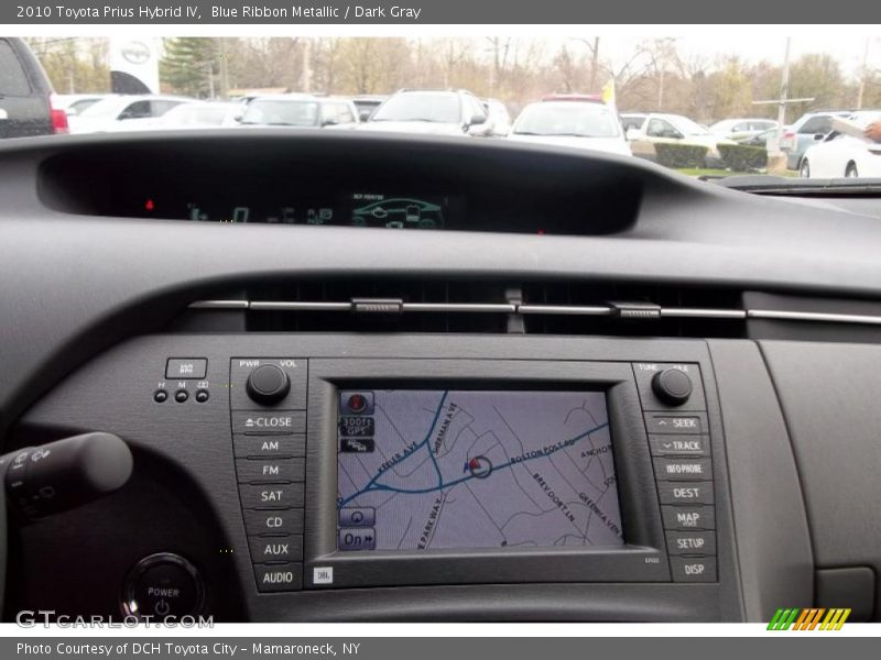 Blue Ribbon Metallic / Dark Gray 2010 Toyota Prius Hybrid IV