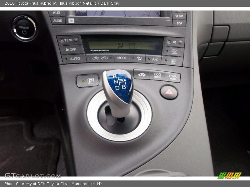 Blue Ribbon Metallic / Dark Gray 2010 Toyota Prius Hybrid IV
