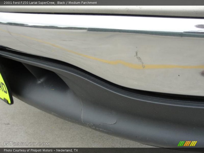 Black / Medium Parchment 2001 Ford F150 Lariat SuperCrew