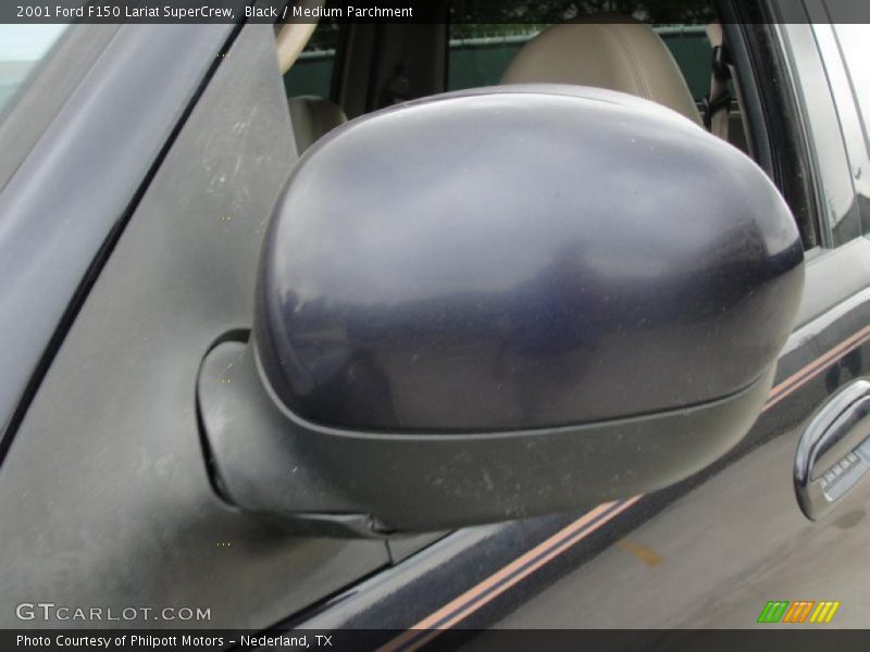 Black / Medium Parchment 2001 Ford F150 Lariat SuperCrew