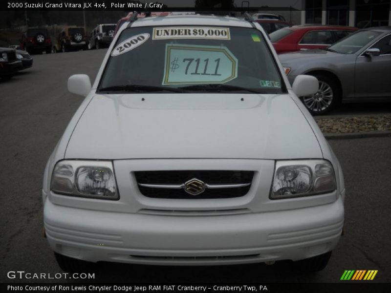 Polar White / Gray 2000 Suzuki Grand Vitara JLX 4x4