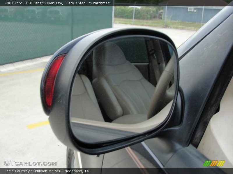 Black / Medium Parchment 2001 Ford F150 Lariat SuperCrew