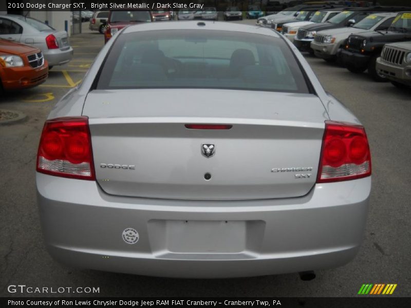 Bright Silver Metallic / Dark Slate Gray 2010 Dodge Charger SXT