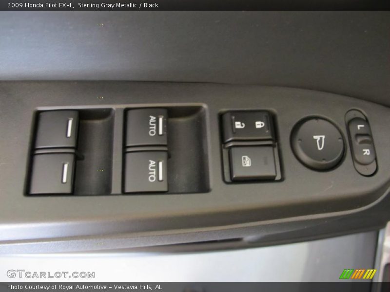 Sterling Gray Metallic / Black 2009 Honda Pilot EX-L