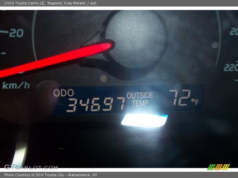 Magnetic Gray Metallic / Ash 2009 Toyota Camry LE