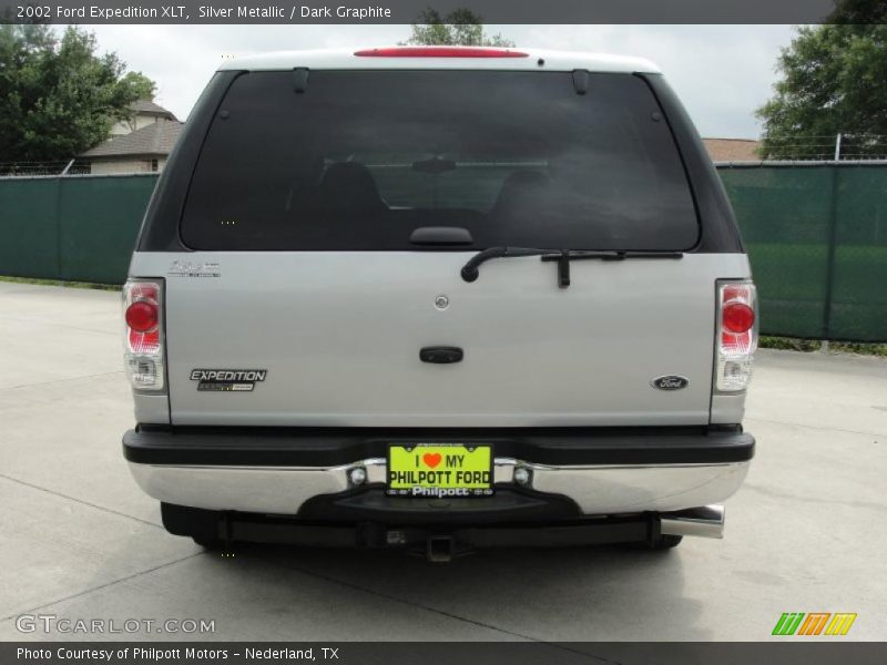 Silver Metallic / Dark Graphite 2002 Ford Expedition XLT