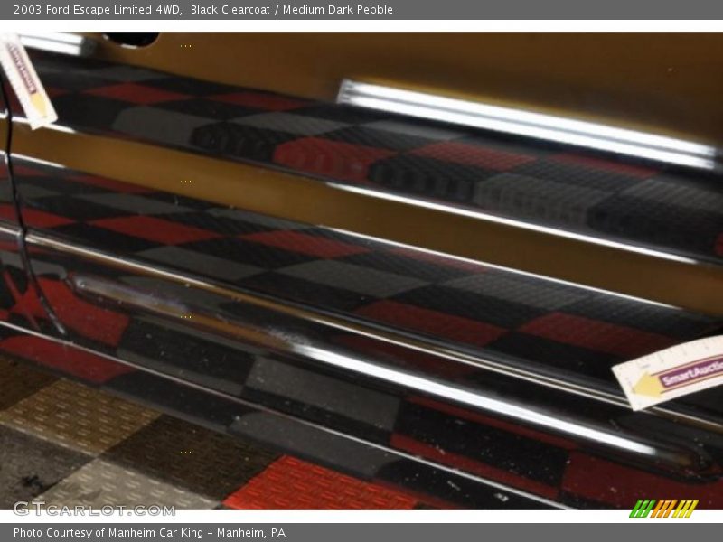 Black Clearcoat / Medium Dark Pebble 2003 Ford Escape Limited 4WD