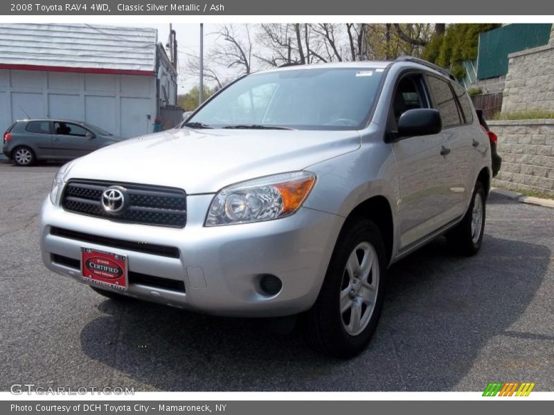 Classic Silver Metallic / Ash 2008 Toyota RAV4 4WD