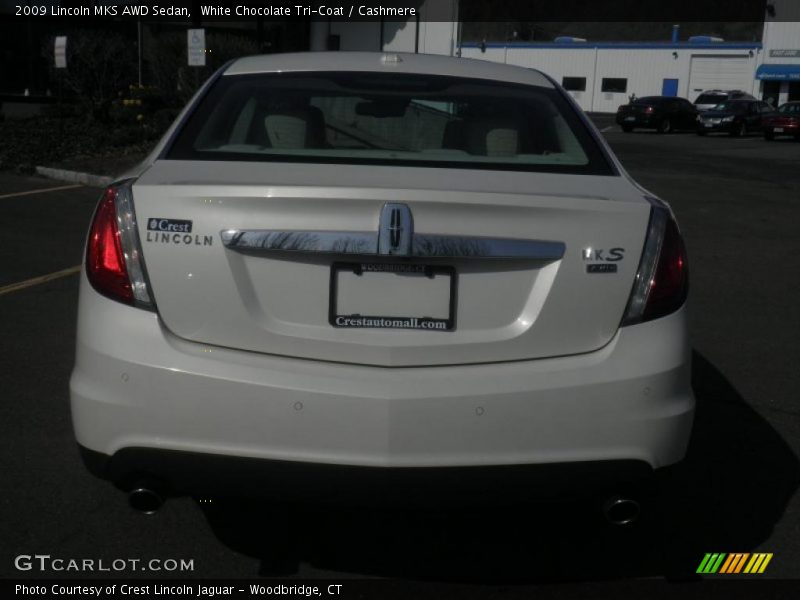 White Chocolate Tri-Coat / Cashmere 2009 Lincoln MKS AWD Sedan