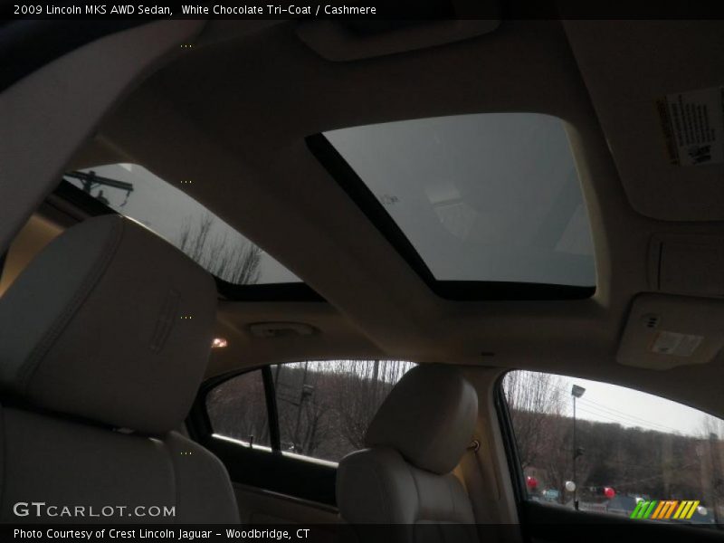 White Chocolate Tri-Coat / Cashmere 2009 Lincoln MKS AWD Sedan