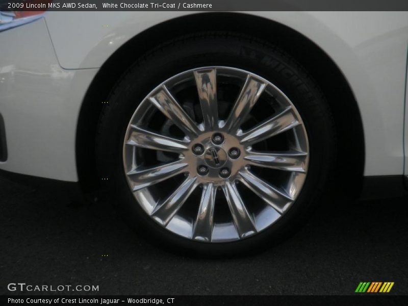 White Chocolate Tri-Coat / Cashmere 2009 Lincoln MKS AWD Sedan