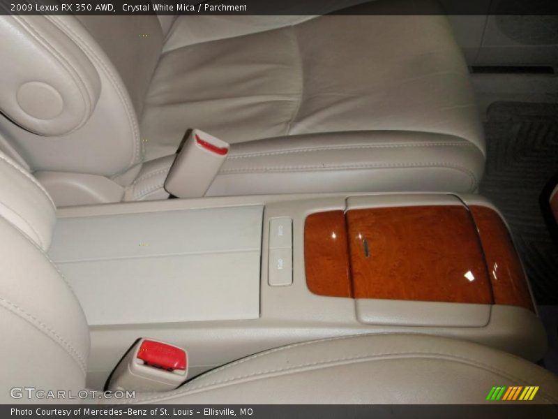 Crystal White Mica / Parchment 2009 Lexus RX 350 AWD