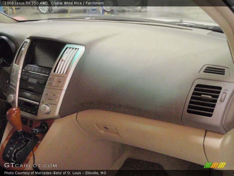 Crystal White Mica / Parchment 2009 Lexus RX 350 AWD