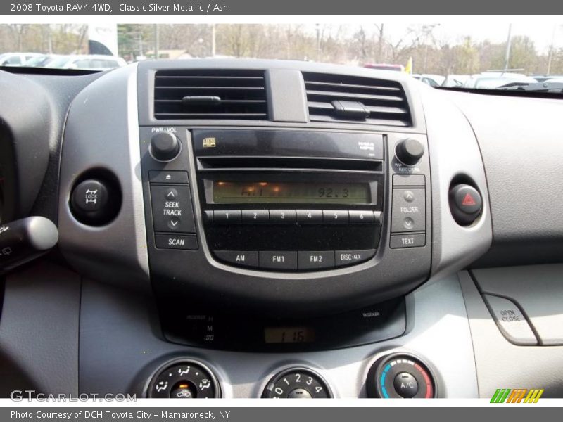 Classic Silver Metallic / Ash 2008 Toyota RAV4 4WD