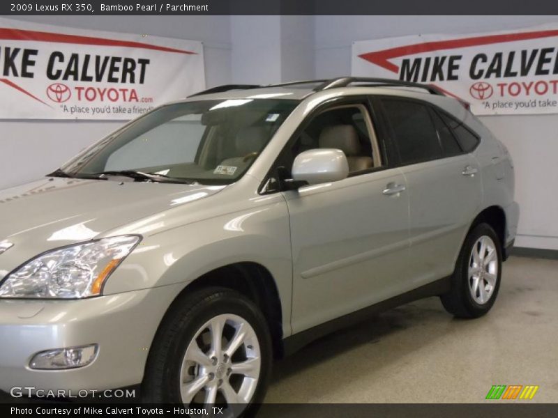 Bamboo Pearl / Parchment 2009 Lexus RX 350