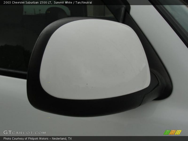 Summit White / Tan/Neutral 2003 Chevrolet Suburban 1500 LT