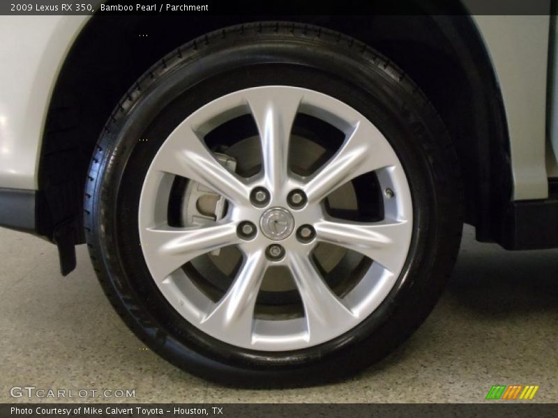 Bamboo Pearl / Parchment 2009 Lexus RX 350