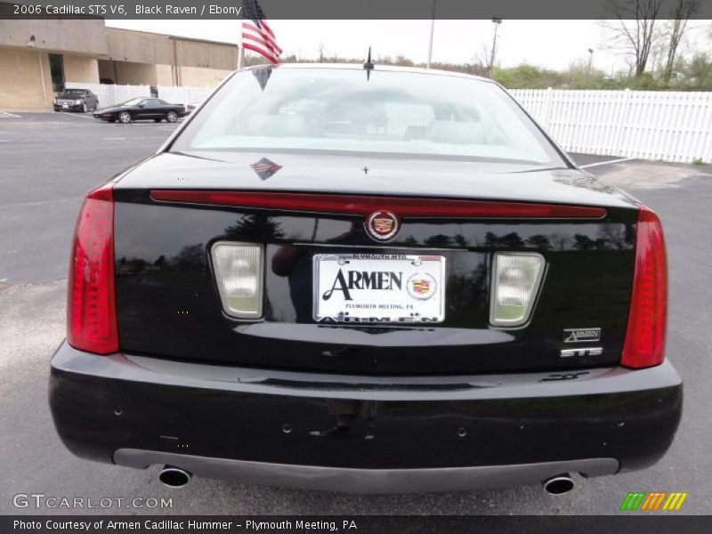 Black Raven / Ebony 2006 Cadillac STS V6