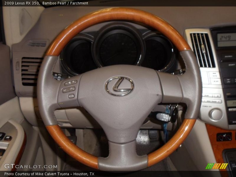 Bamboo Pearl / Parchment 2009 Lexus RX 350